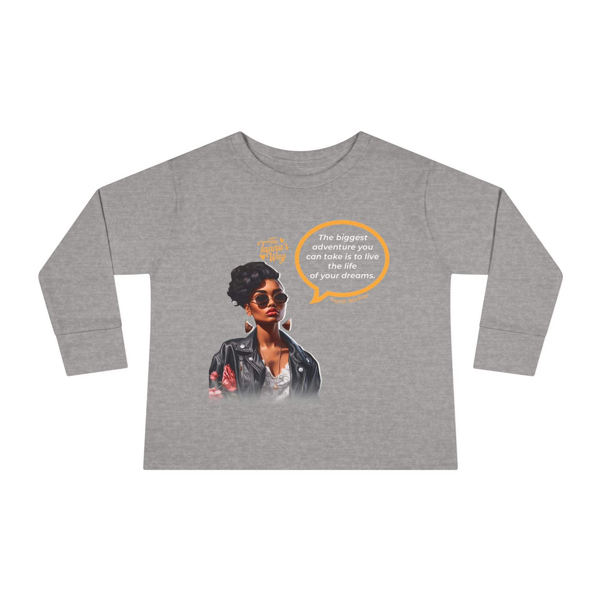 Oprah Winfrey | Toddler Long Sleeve Tee